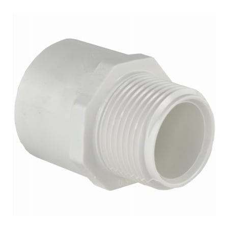 Charlotte Pipe And Foundry 2 WHT Male Adapter PVC 02109 1600HA